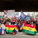 Ato em São Paulo presta solidariedade a protestos na Bolívia