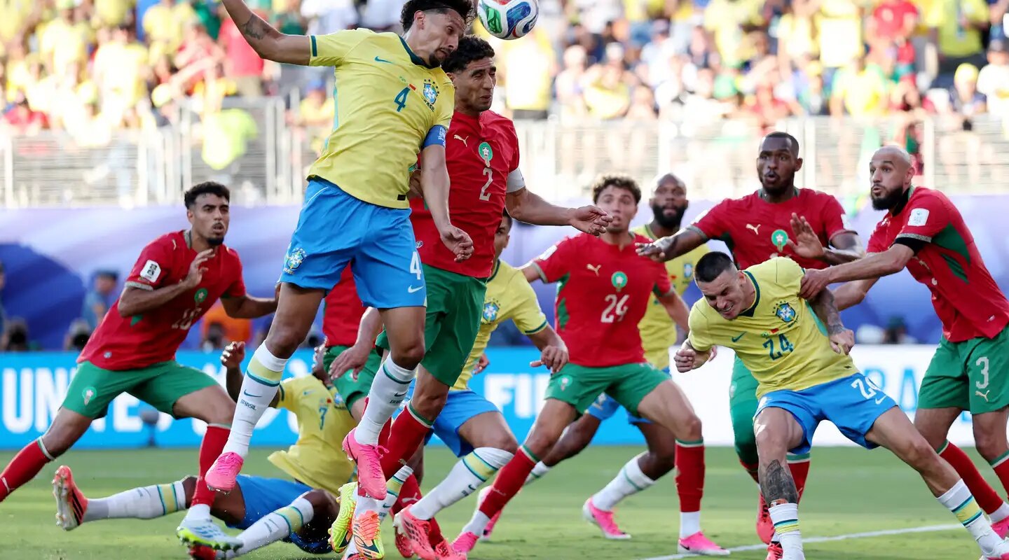 Brasil sofre com Marrocos e estreia na Copa do Mundo com empate