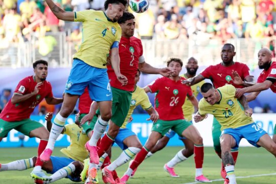 Brasil sofre com Marrocos e estreia na Copa do Mundo com empate