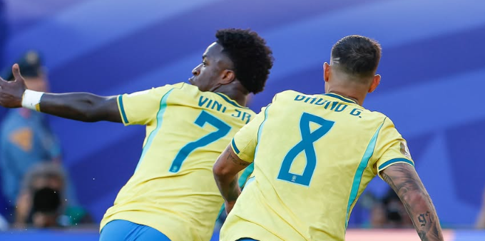 Brasil vence a Escócia por 3 a 0 e avança como líder do grupo na Copa do Mundo