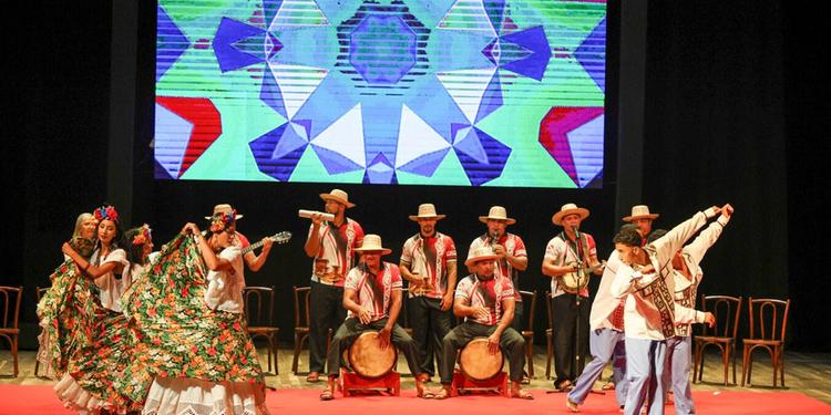 Pará leva carimbó e tambor marajoara ao Festival do Folclore de Olímpia