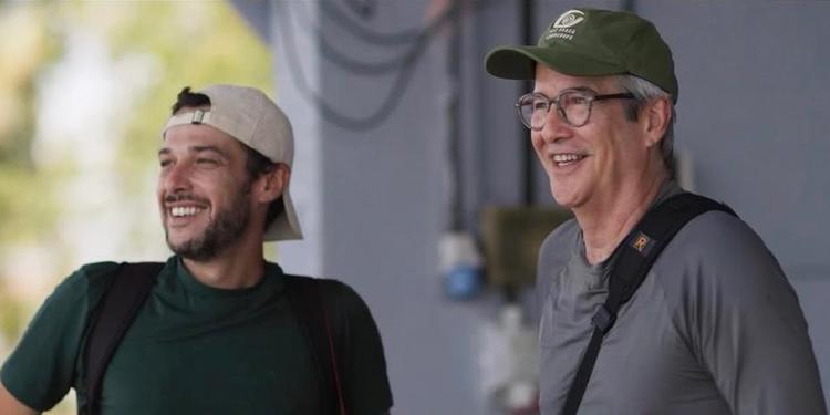 Jayme Matarazzo se encanta com o Marajó em série documental com Luiz Braga