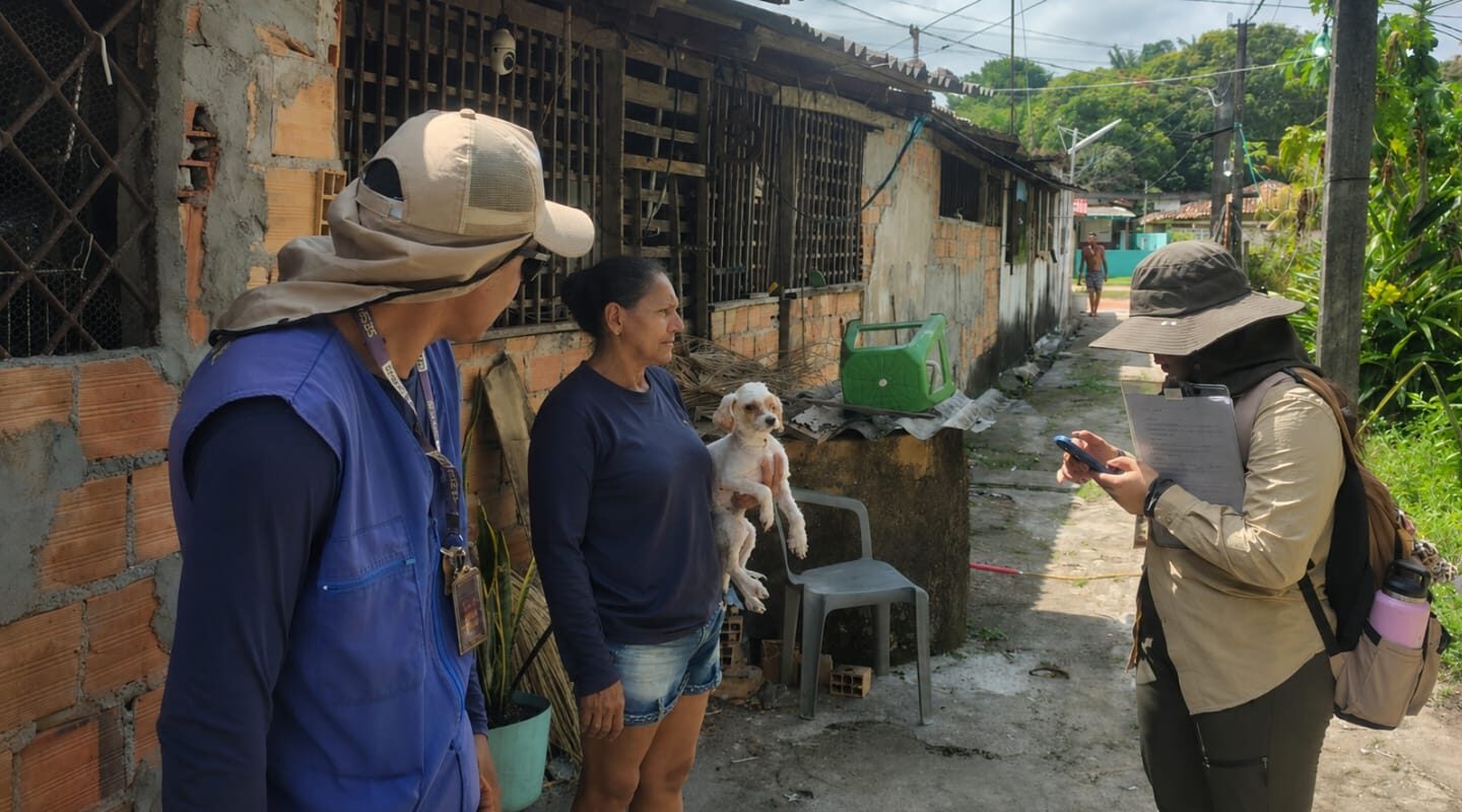 Cotijuba recebe ação de monitoramento contra leishmaniose visceral em cães