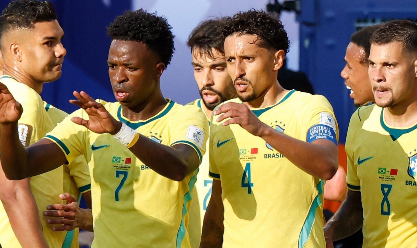 Brasil empata com Marrocos na estreia da Copa do Mundo