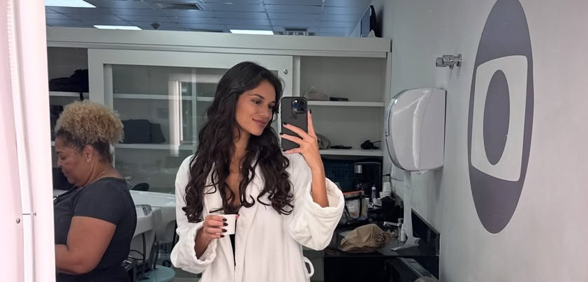 Alane Dias mostra bastidores de sua primeira novela e celebra nova fase na Globo