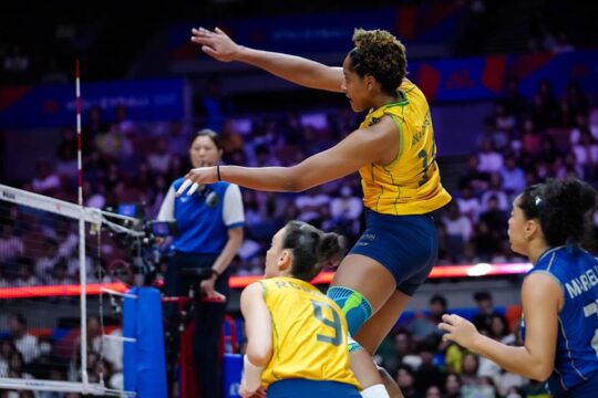 Brasil enfrenta Japão nas quartas de final da Liga das Nações Feminina
