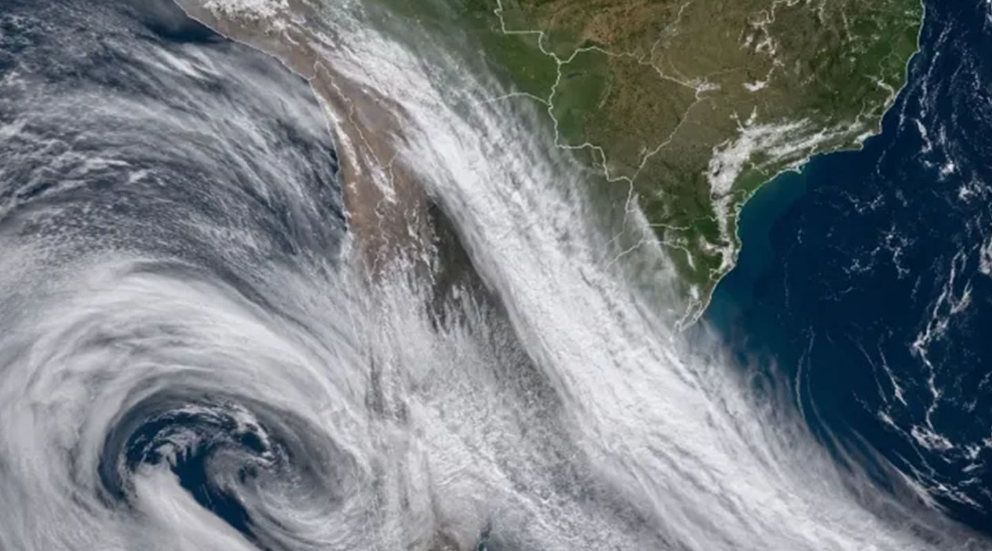 Brasil não será afetado por rio atmosférico que atinge o Chile