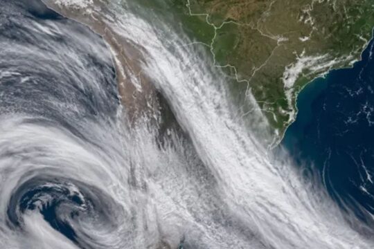 Brasil não será afetado por rio atmosférico que atinge o Chile