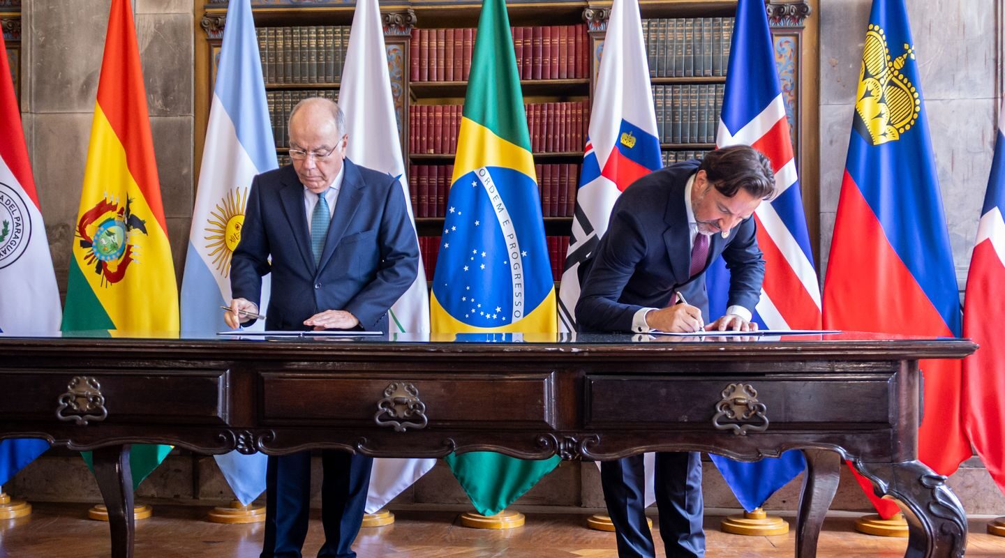 Brasil ratifica acordos do Mercosul com EFTA e Singapura