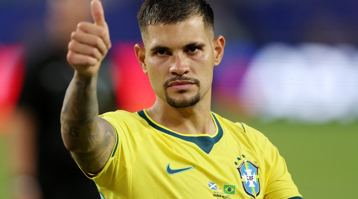 Bruno Guimarães projeta duelo com Odegaard e alerta sobre bola parada