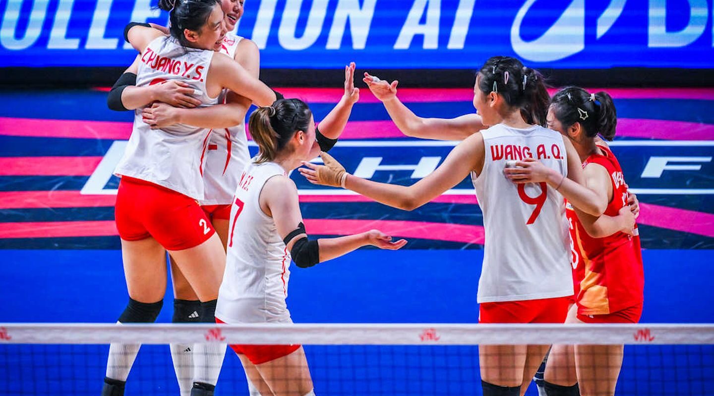 China surpreende EUA e vai à semi da Liga das Nações de vôlei feminino