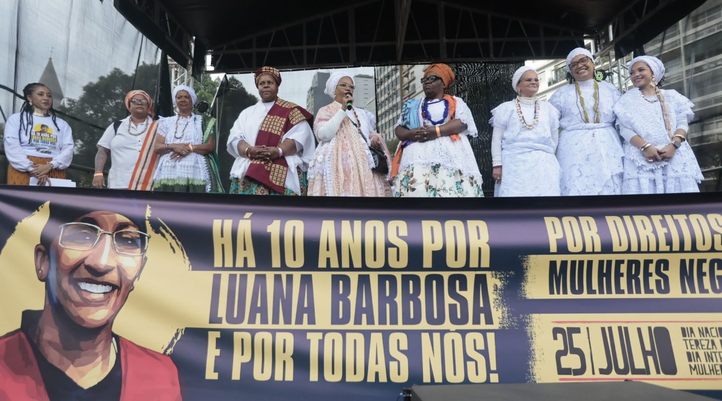 Homenagem a Luana Barbosa marca a 11ª Marcha das Mulheres Negras em SP