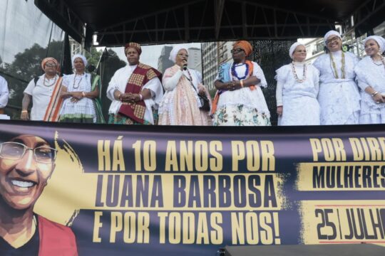 Homenagem a Luana Barbosa marca a 11ª Marcha das Mulheres Negras em SP
