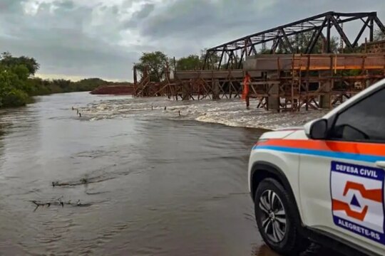 Tempestade e granizo causam prejuízo a 43 municípios no RS