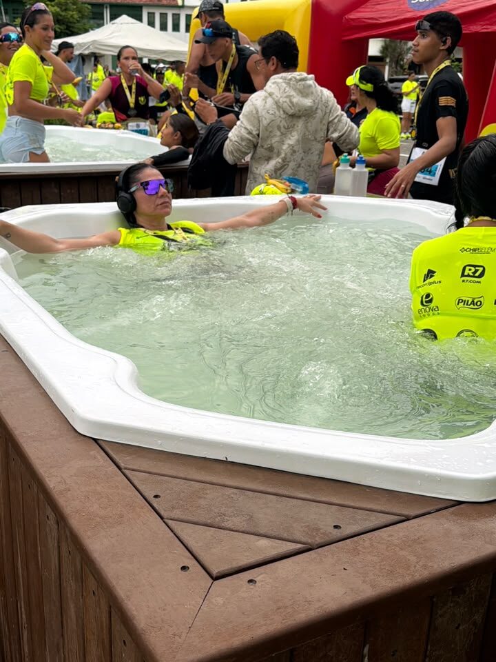 Solário Piscinas e Chip Belém levam spa e ações de bem-estar para atletas em Mosqueiro