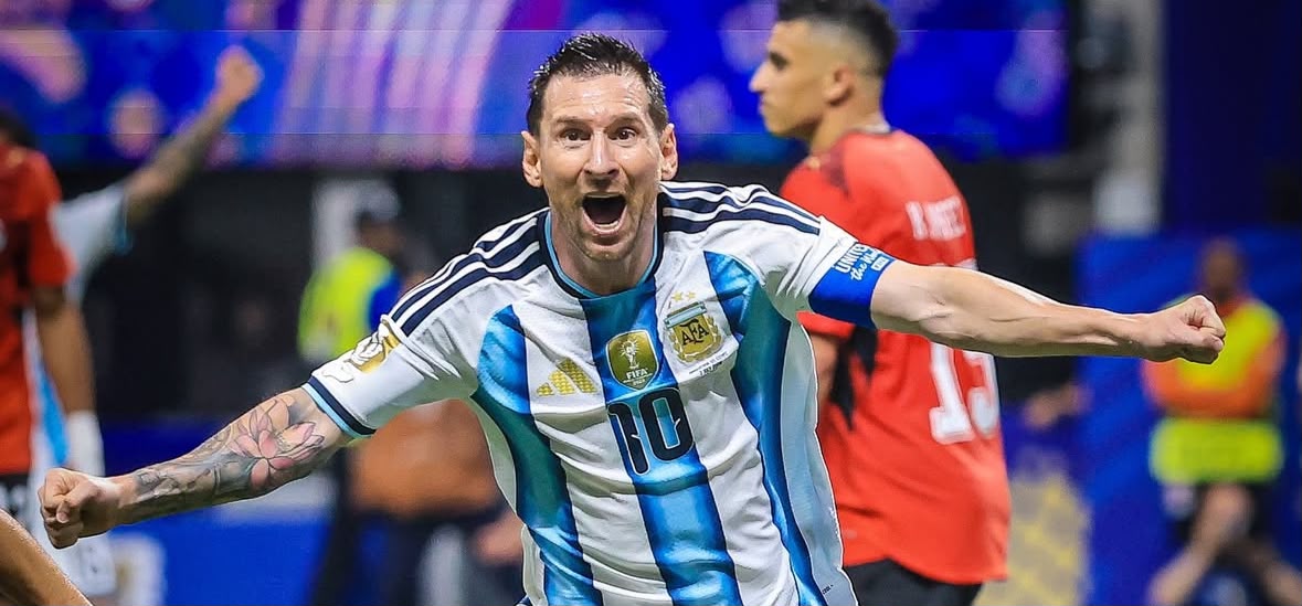 Argentina busca virada histórica, elimina Egito e avança às quartas da Copa do Mundo