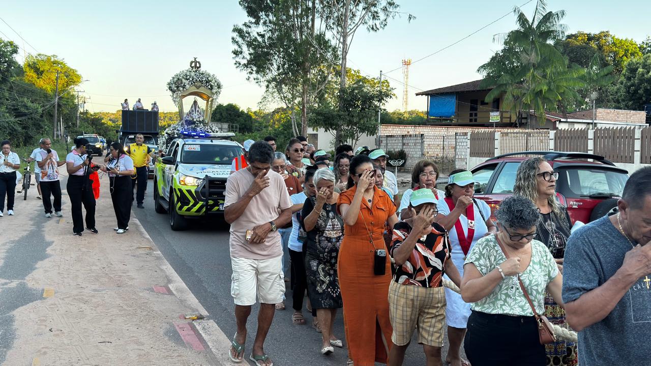 Nova Nazaré recebe pela primeira vez a Imagem Peregrina de Nossa Senhora de Nazaré