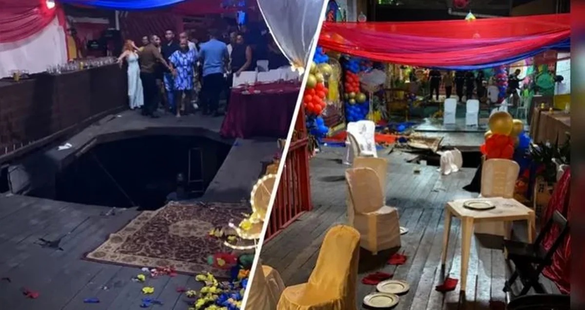 Piso cede em festa de 15 anos na Cidade Velha, em Belém