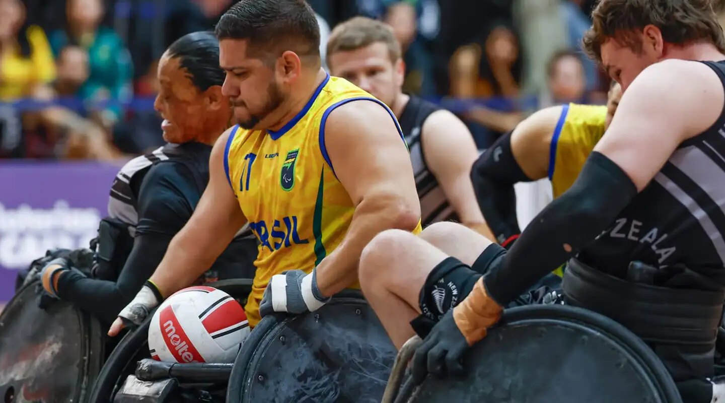 Brasil fecha Mundial de Rúgbi em cadeira de rodas na 11ª posição