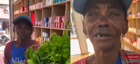Vendedora de cheiro-verde sofre racismo e caso gera onda de solidariedade