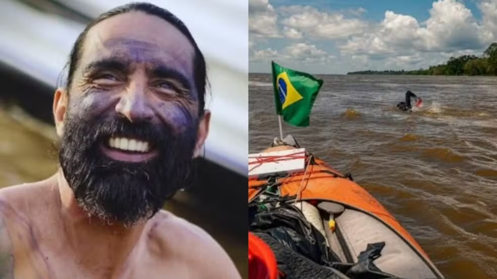 Homem-Peixe completa jornada de 360 dias e chega ao Ver-o-Peso em Belém