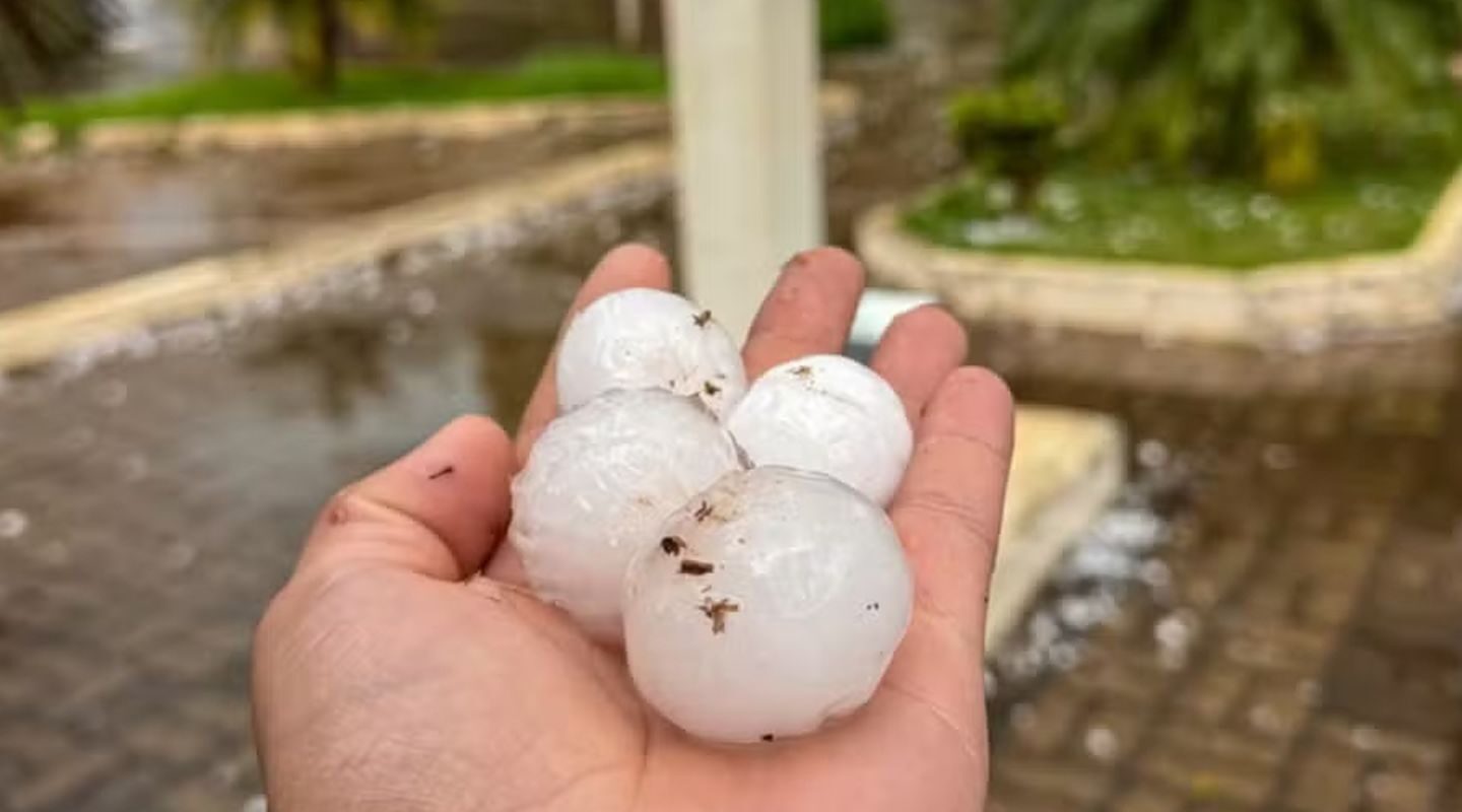 Região Sul tem previsão de chuva e granizo para esta terça-feira