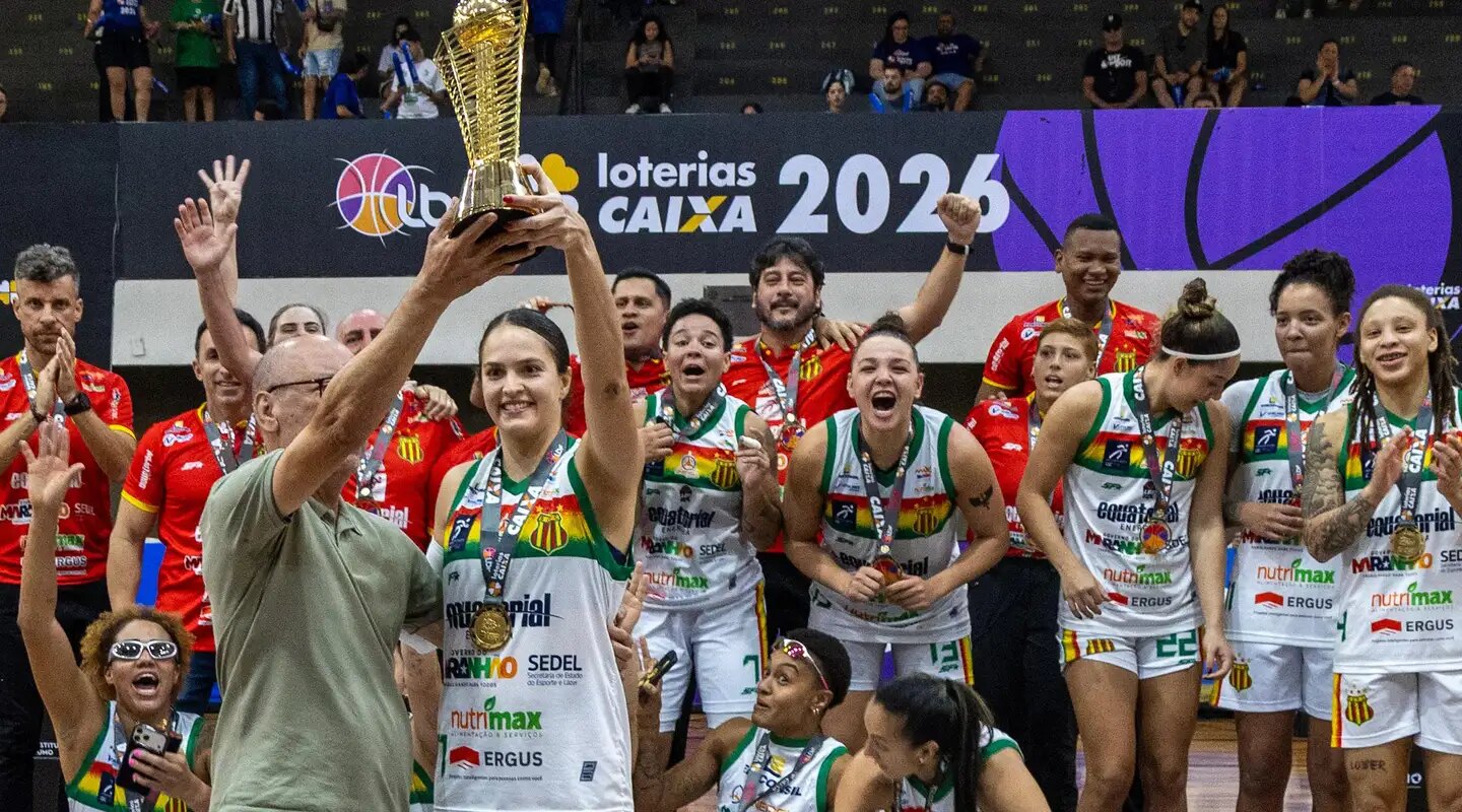 Sampaio Basquete é campeão da Liga Nacional de Basquete Feminino 2026