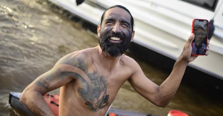 ‘Homem-Peixe’ desaparece durante travessia no Pará e é encontrado horas depois