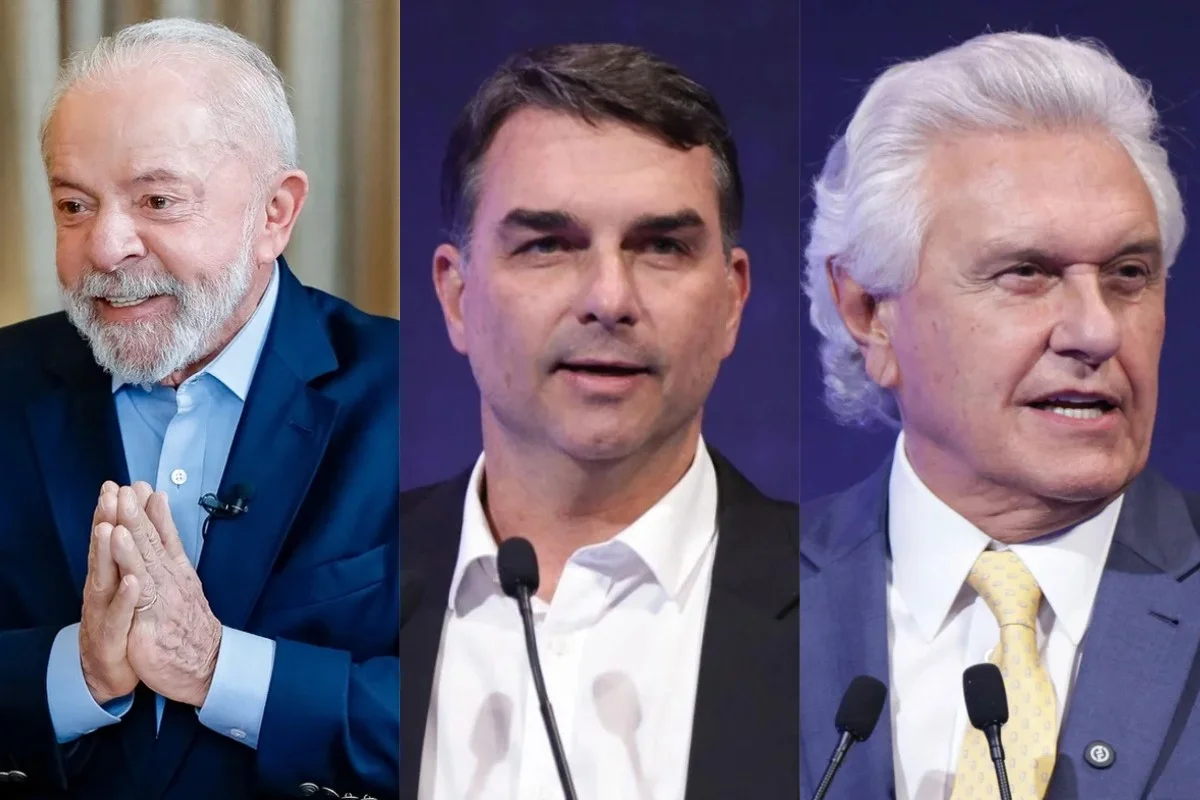 Pesquisa BTG/Nexus: Lula lidera 1º turno e empata com Flávio Bolsonaro e Caiado no 2º