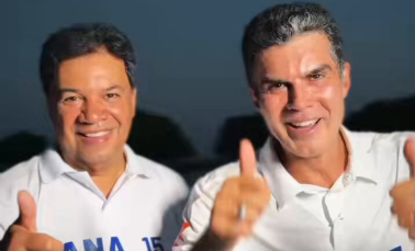 Helder Barbalho e Chicão criticam reajuste da conta de luz no Pará