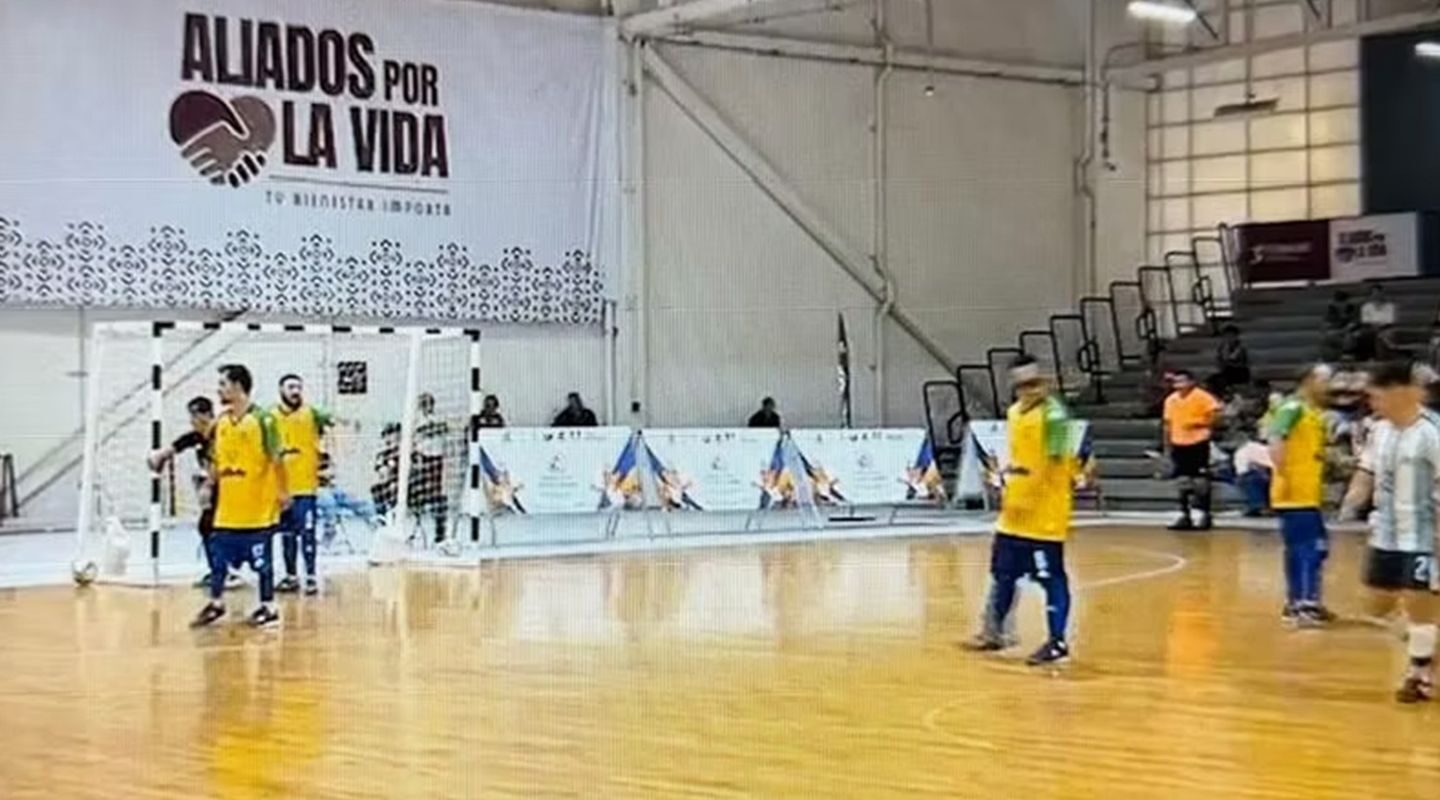 Contra a Argentina, Brasil é tetracampeão mundial de futsal down