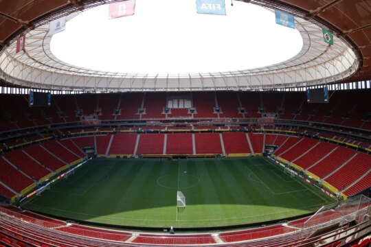 Copa do Brasil: Arena Mané Garrincha será o palco da final em Brasília