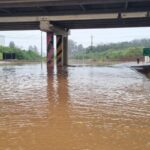 Defesa Civil alerta para risco muito alto de inundação do Taquari