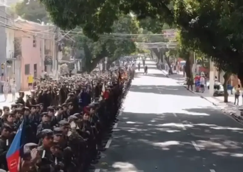 7 de Setembro em Belém reúne milhares de civis e militares na Presidente Vargas