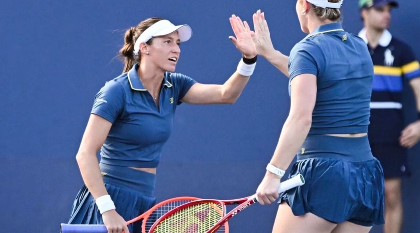 Luisa Stefani vai às quartas de final nas duplas femininas do US Open