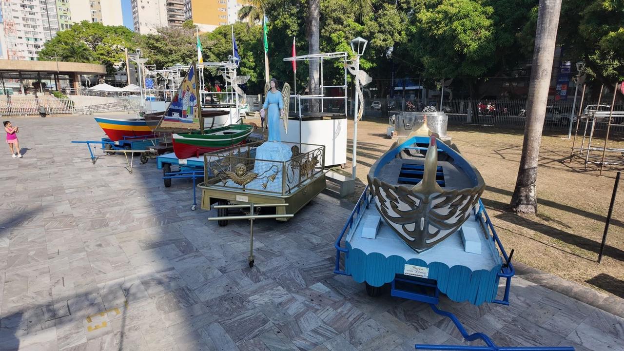 Carros de Promessas passam por manutenção para o Círio 2026 em Belém