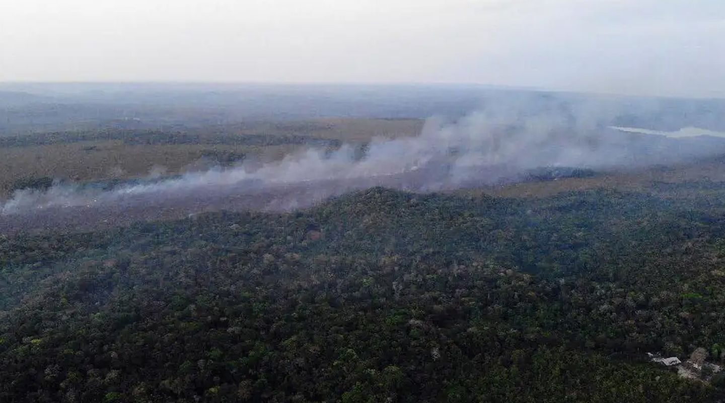 Governo intensifica reforços para combater incêndios no Pará