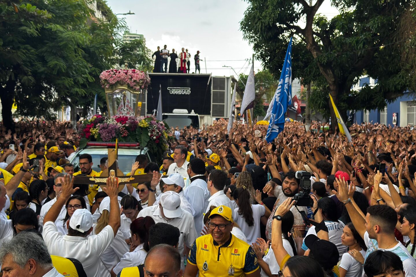 Romaria da Juventude deve reunir 60 mil pessoas em Belém neste sábado