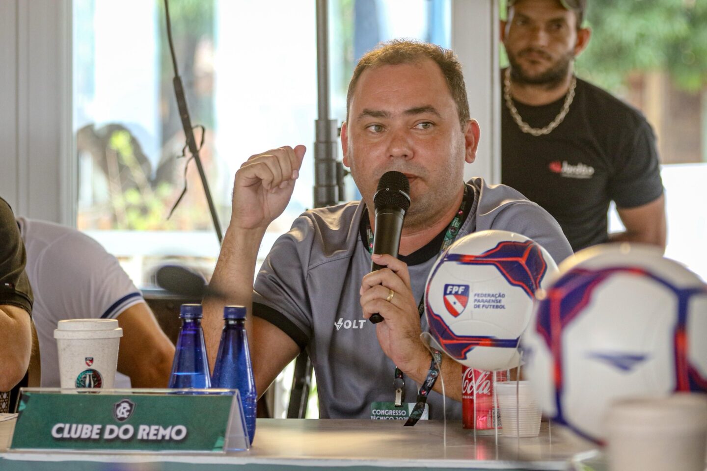 Candidato à presidência do Remo anuncia ação de campanha